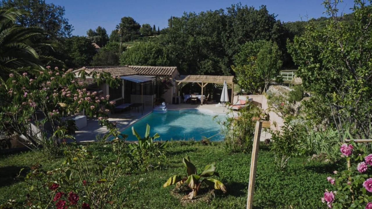 Une Petite Maison Entre Vignes Et Mer La Cadiere-d'Azur Esterno foto